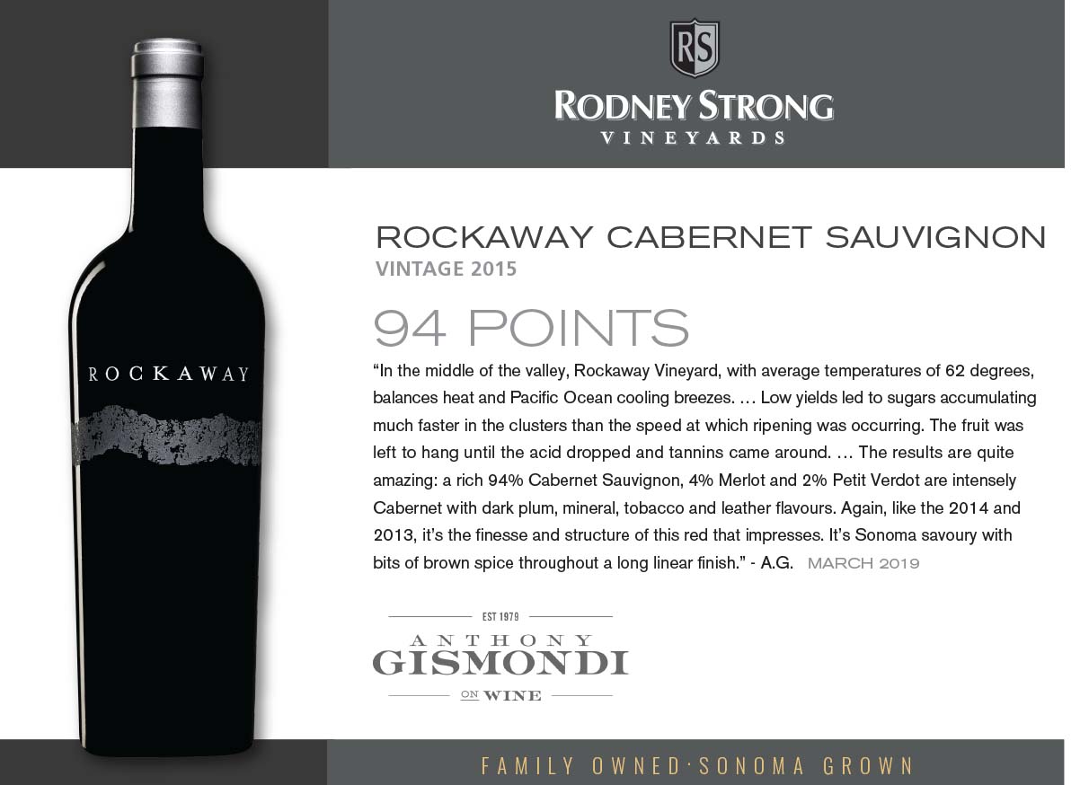 2015 Rockaway Cabernet Sauvignon