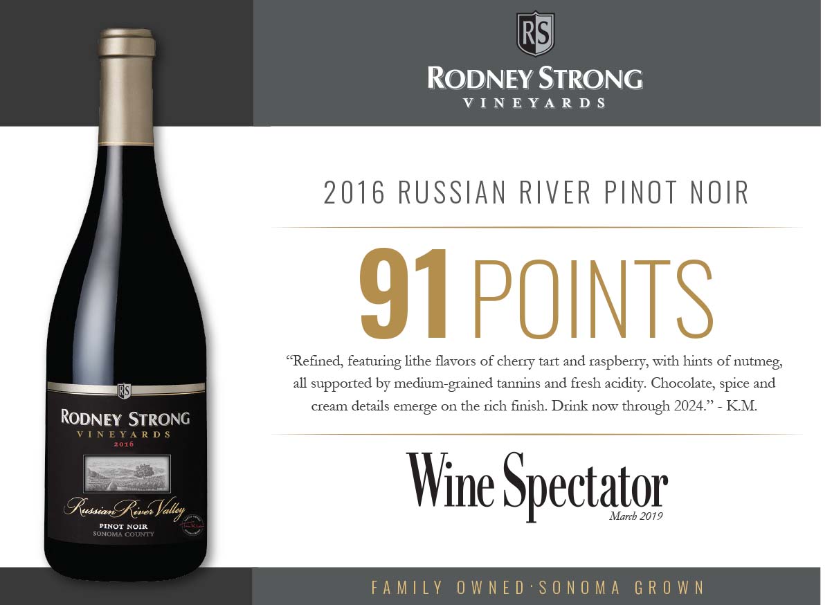 Rodney Strong 2016 Estate Russian River Pinot Noir