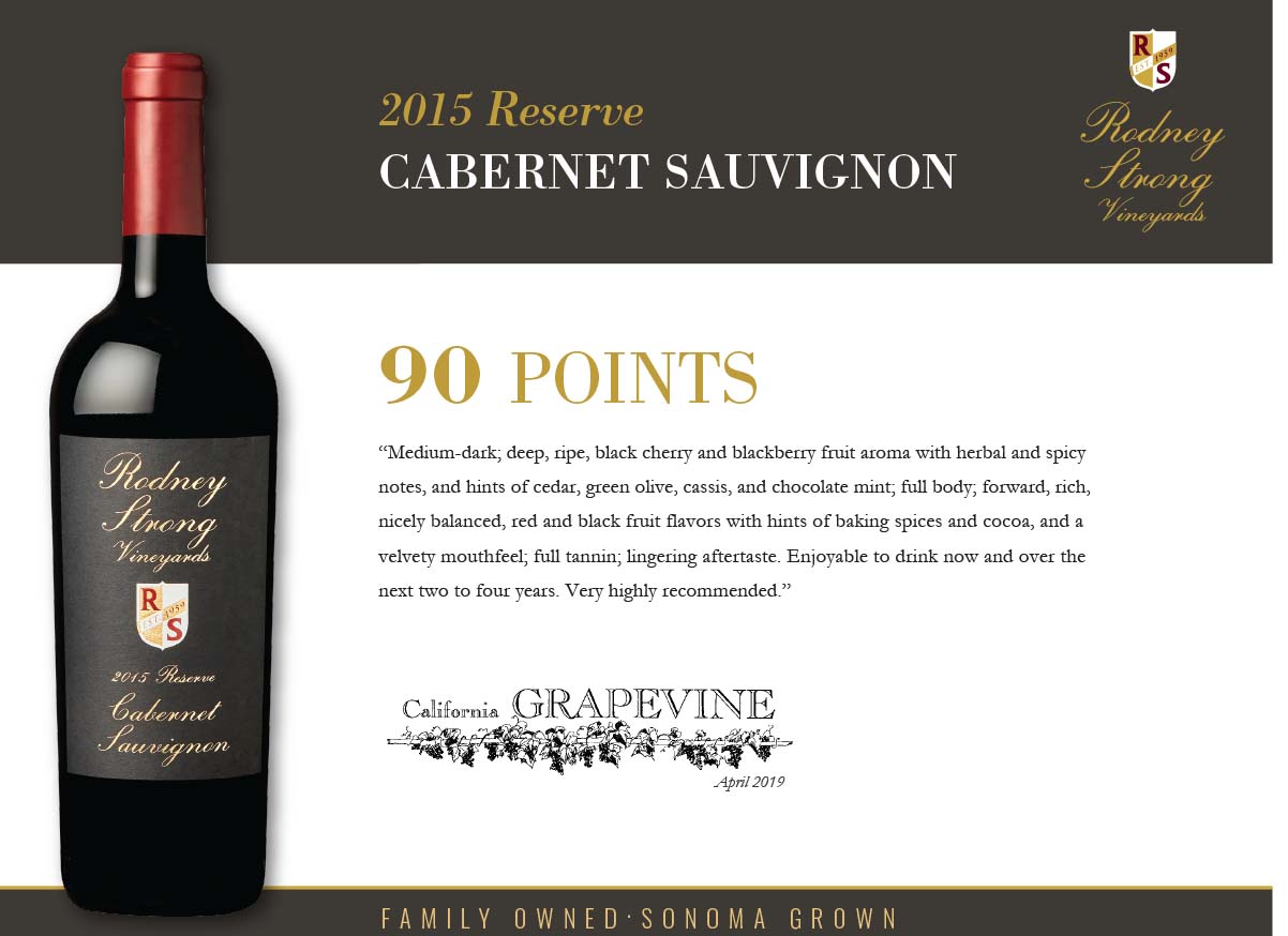 2015 Reserve Cabernet Sauvignon