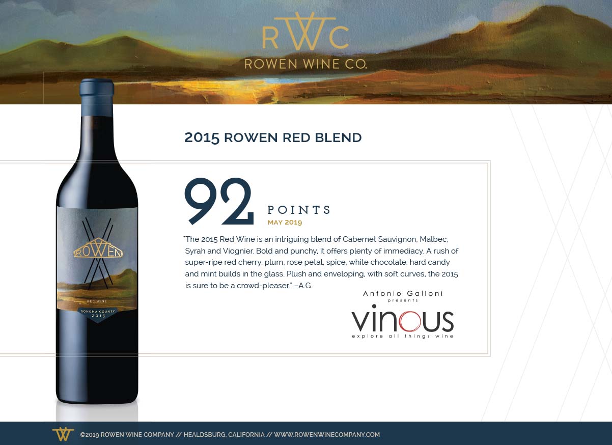 2015 Rowen Red Wine