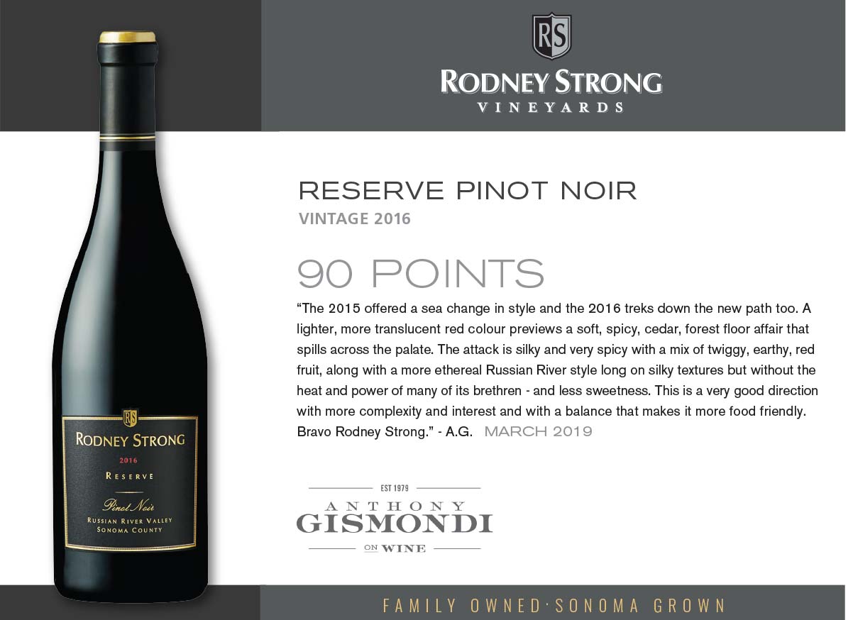 Rodney Strong 2016 Russian River Pinot Noir