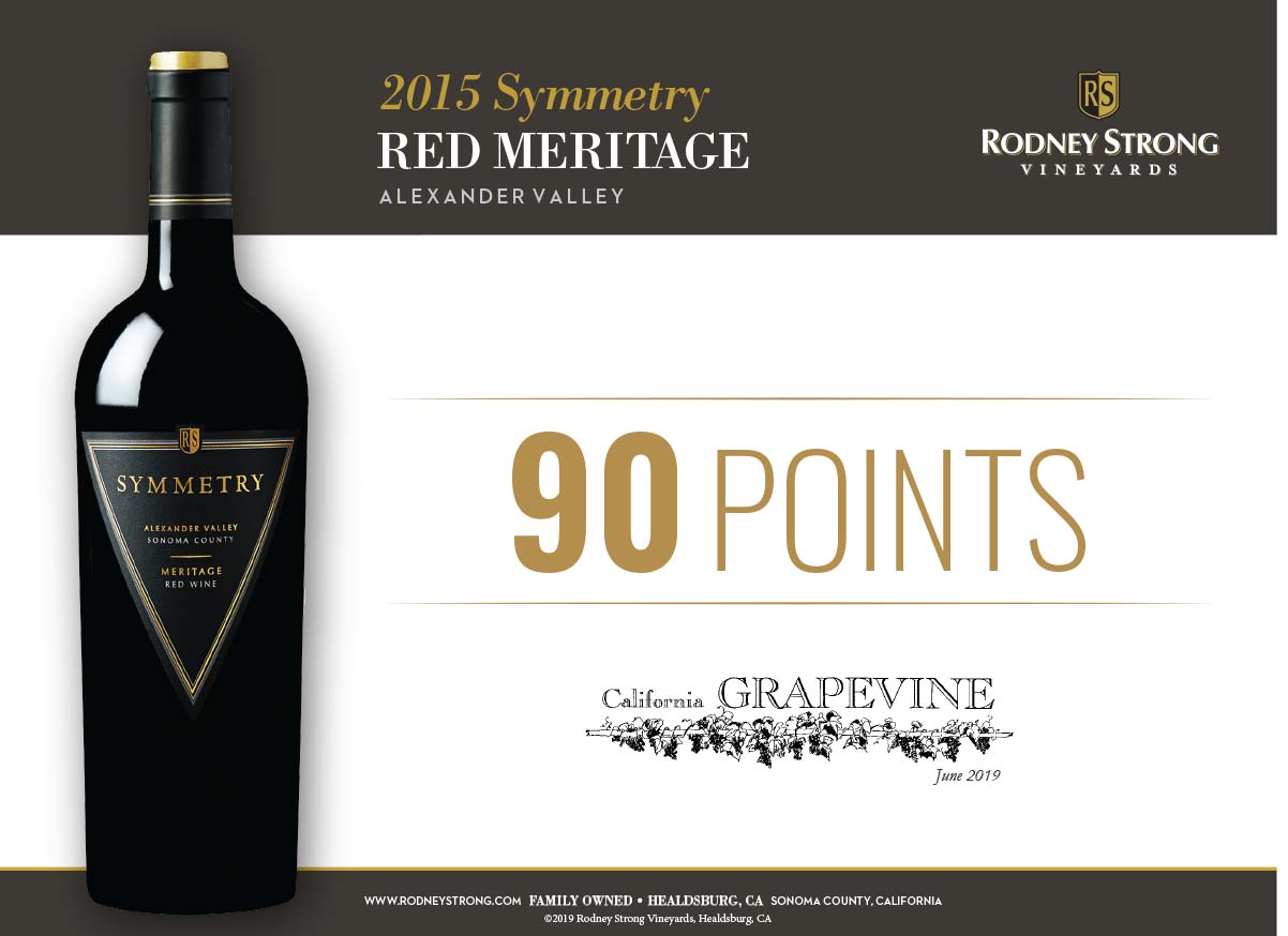 2015 Symmetry Meritage California Grapevine