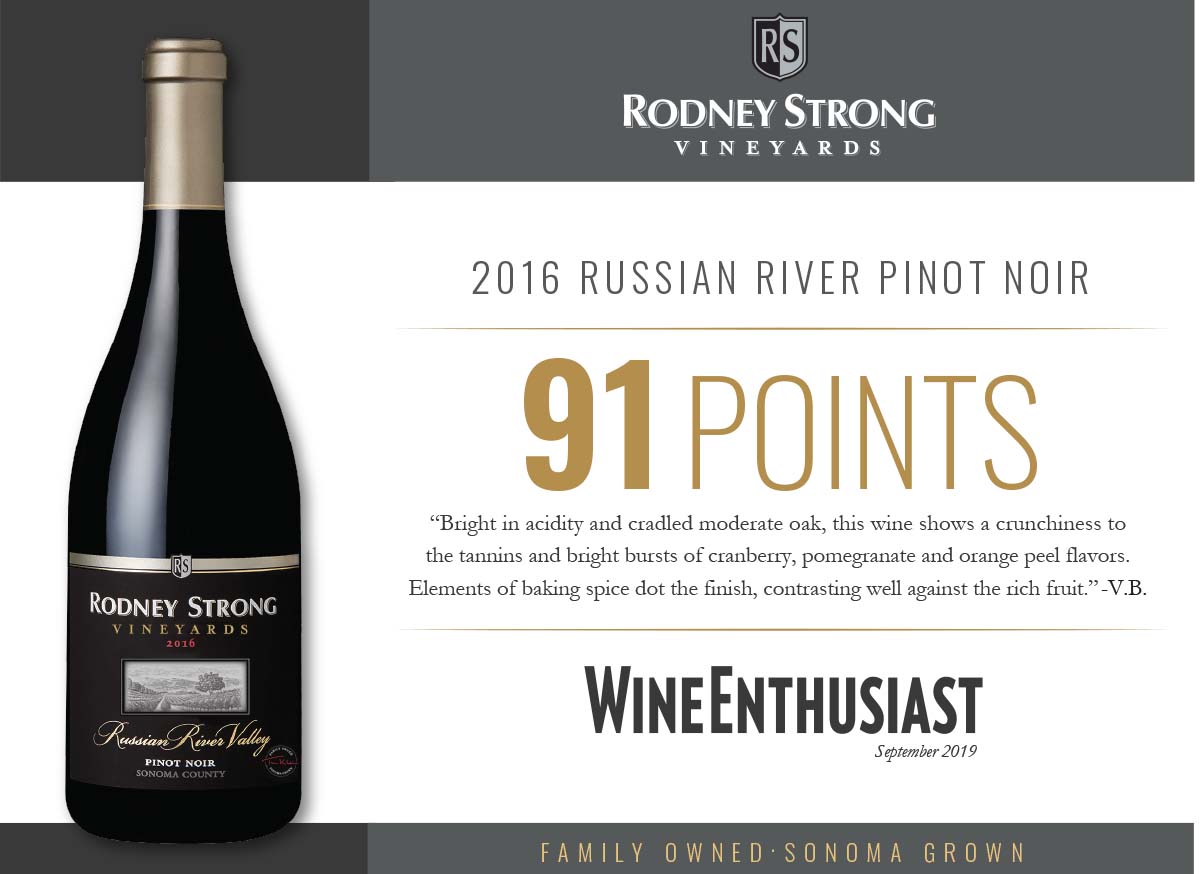 Rodney Strong 2016 Estate Russian River Pinot Noir
