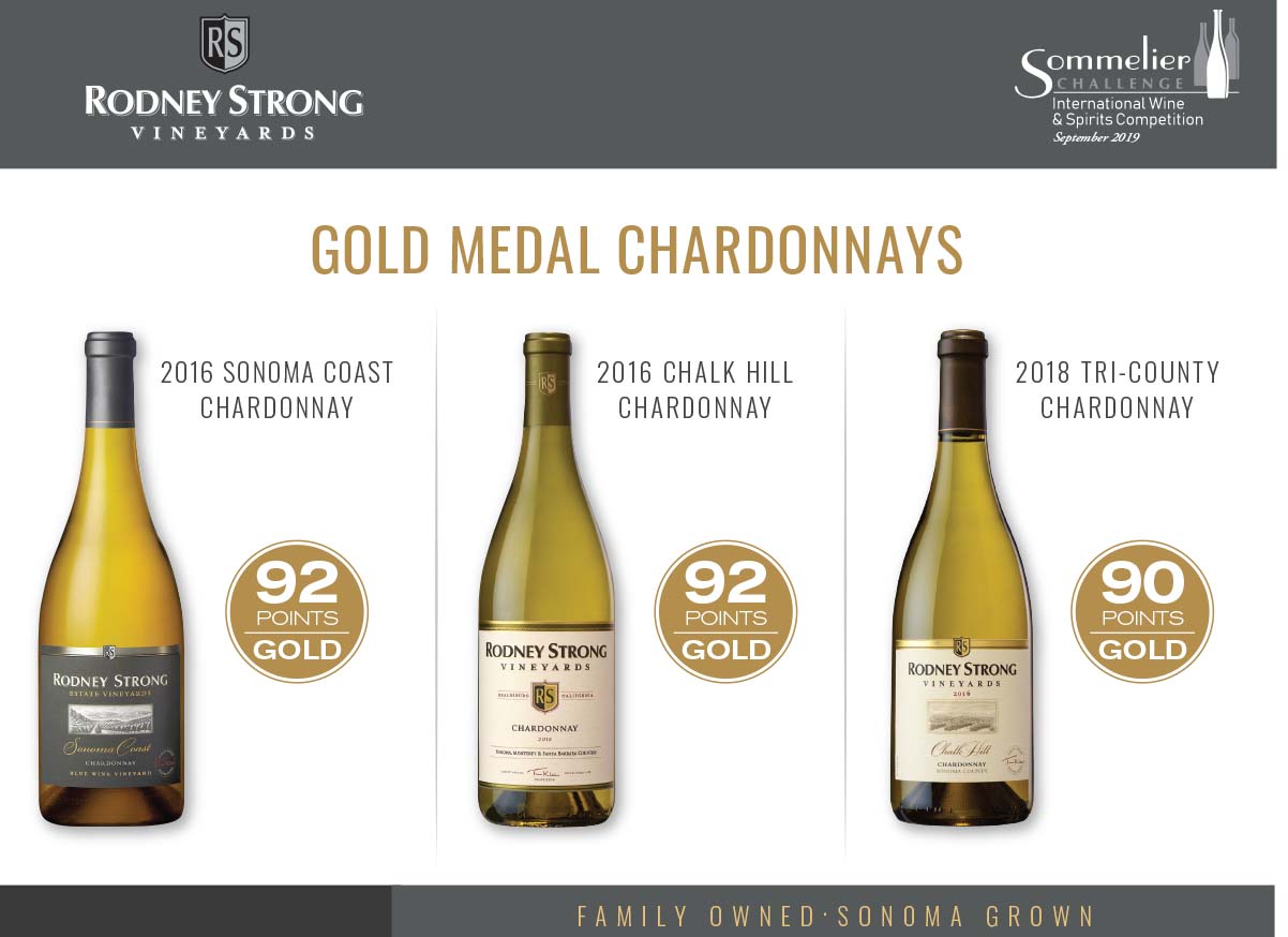 2019 Sommelier Challenge - Gold Medals Chardonnays - Sell Sheet thumbnail
