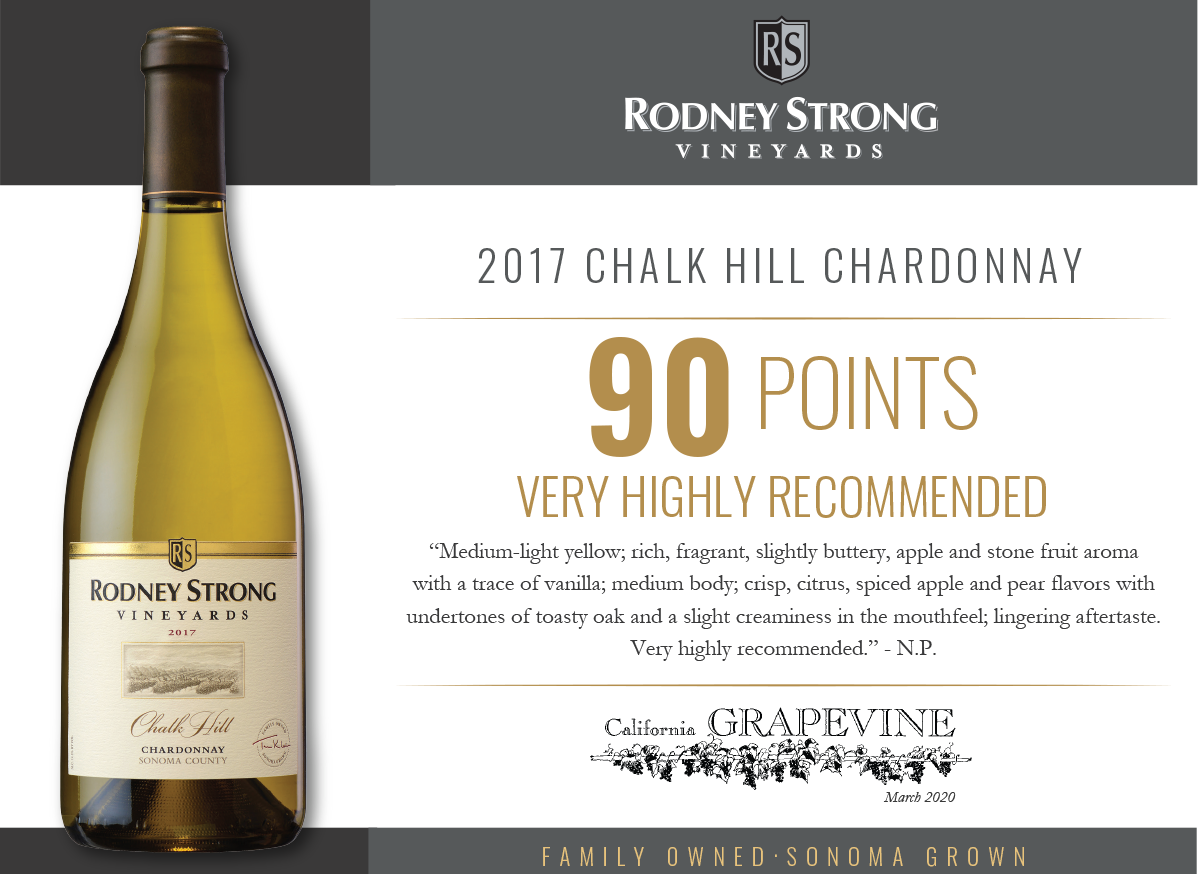 2017 Chalk Hill Chardonnay