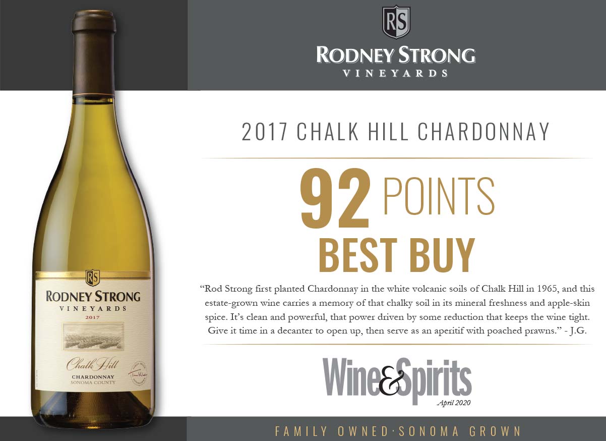 2017 Chalk Hill Chardonnay