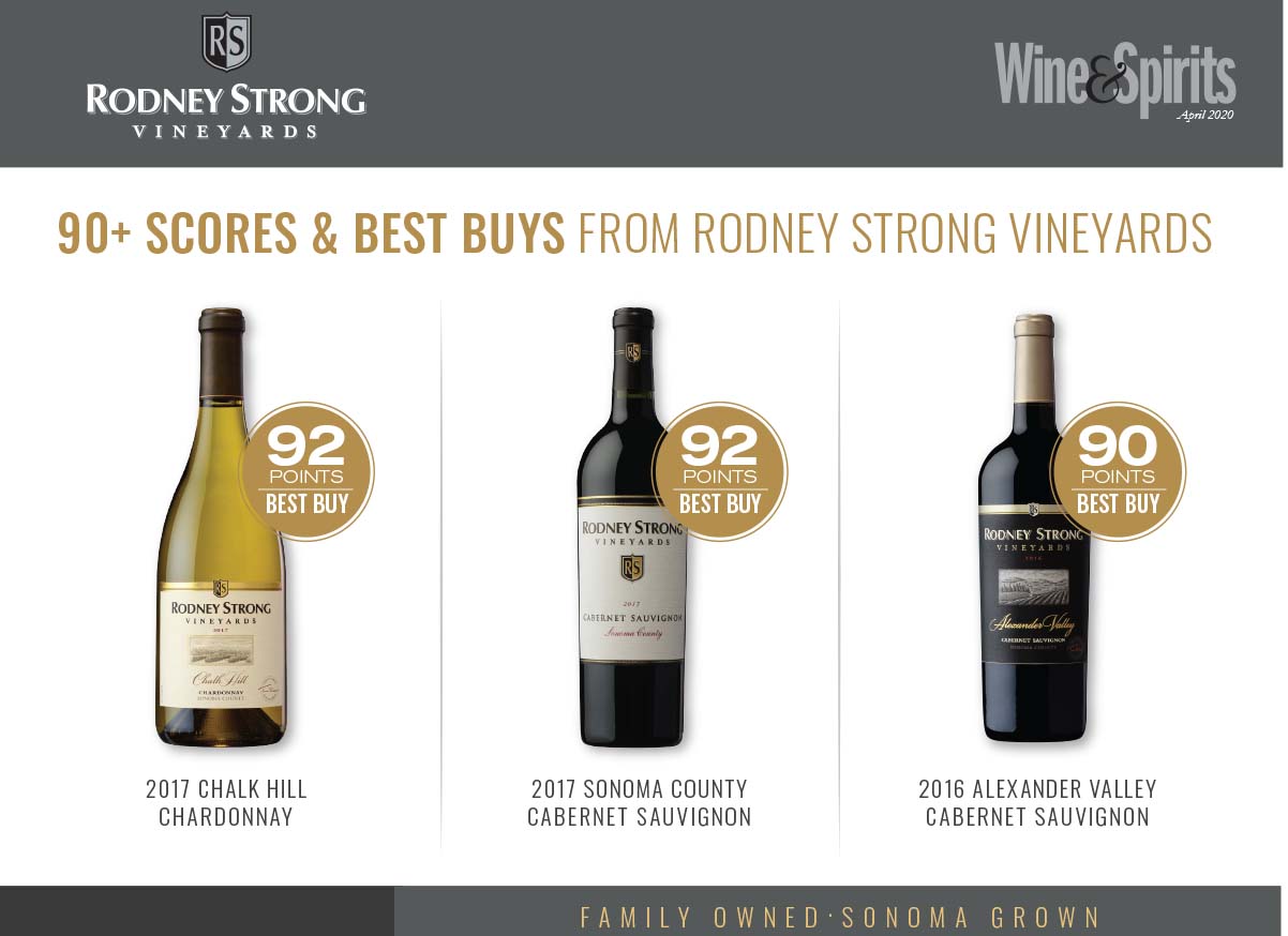 Rodney Strong Wines - 90+ and Best Buy Scores Thumbnail