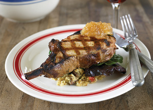 Rodney Strong - Wood-Smoked Pork Chops