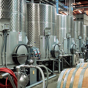 New winemaking equipment