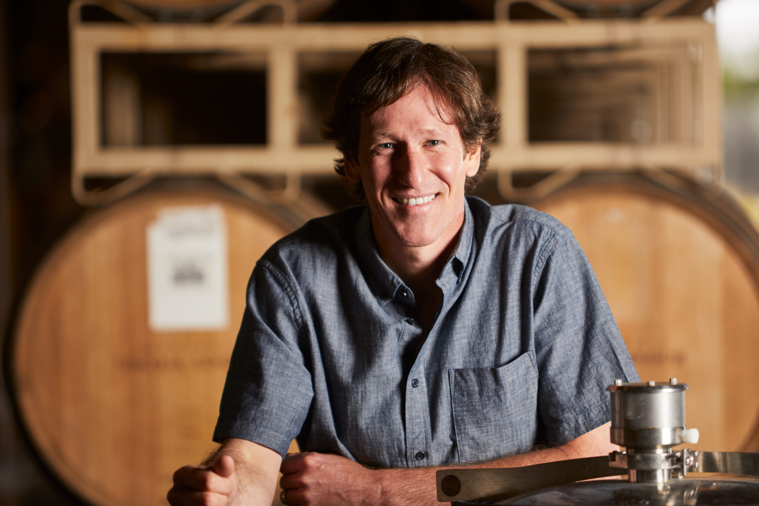 Winemaker Greg Morthole