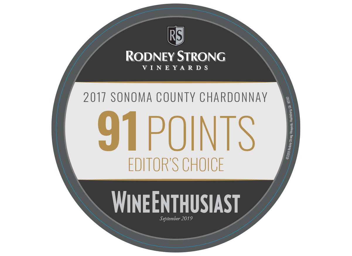 Rodney Strong 2017 Sonoma County Chardonnay Tip On