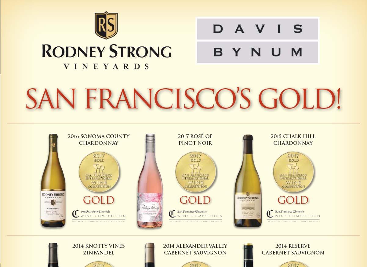 San Francisco Chronicle Wine Competition Sell Sheet