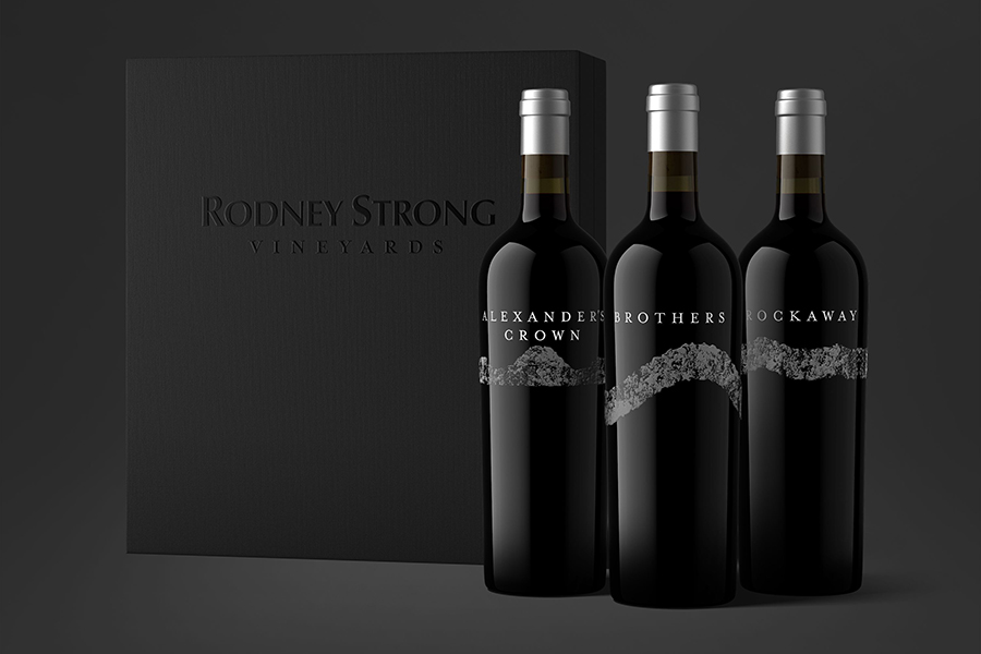 single vineyard cabernet sauvignon with black gift box