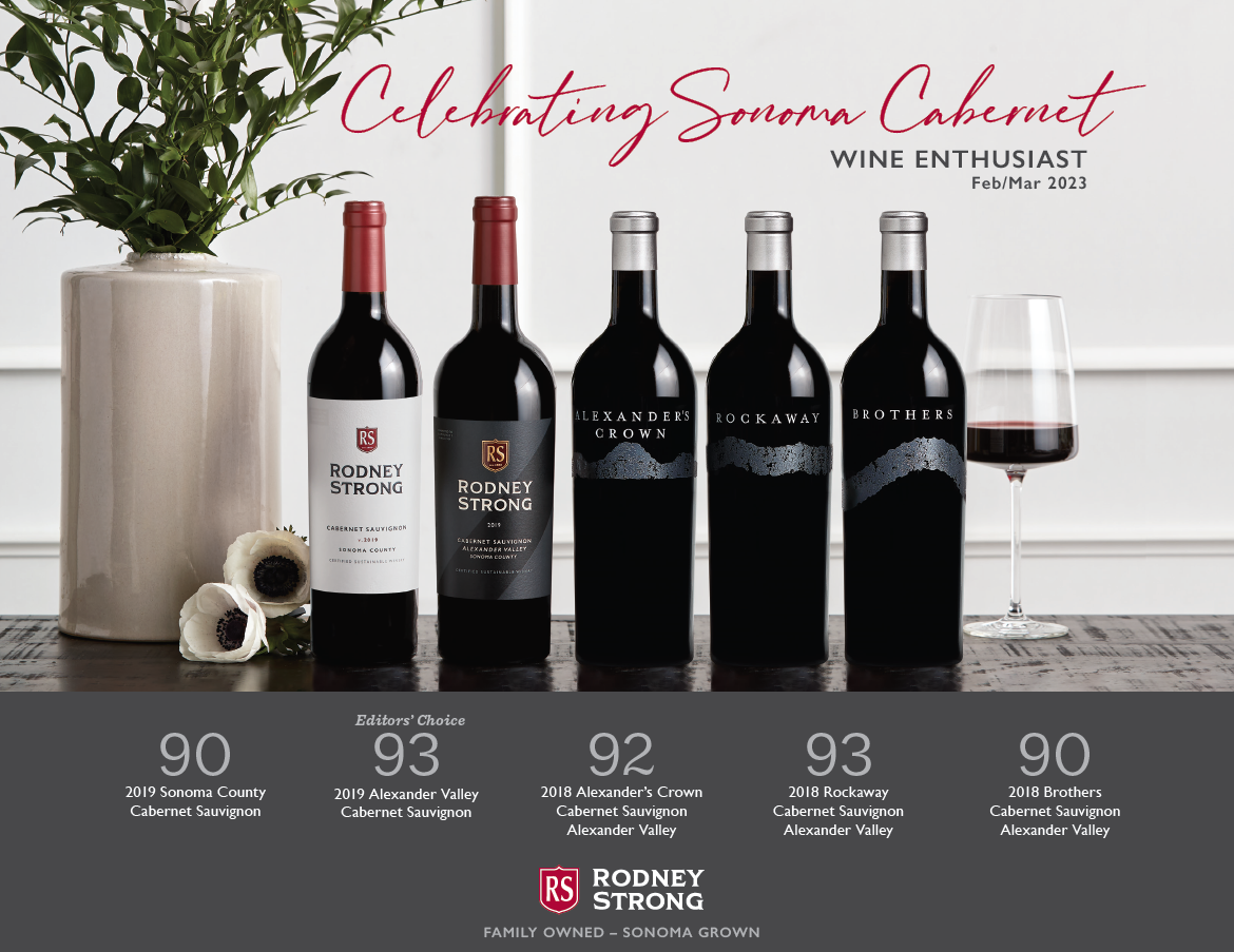 Wine Enthusiasts 90+ rated wines