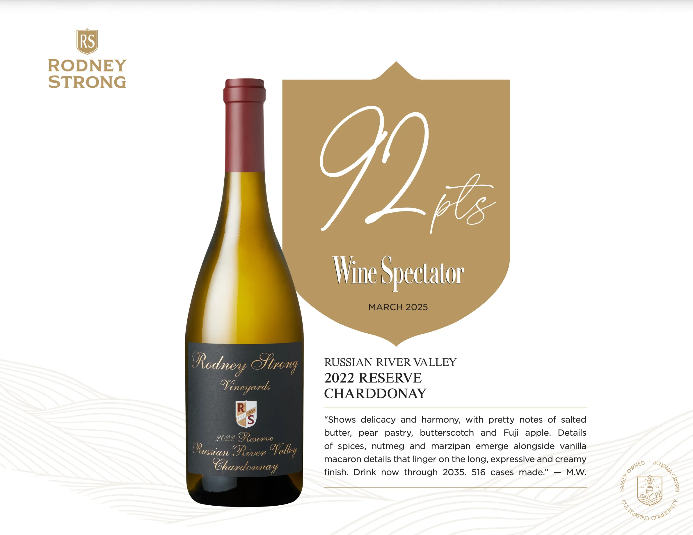 2022 Reserve Chardonnay Wine Spectator thumbnail