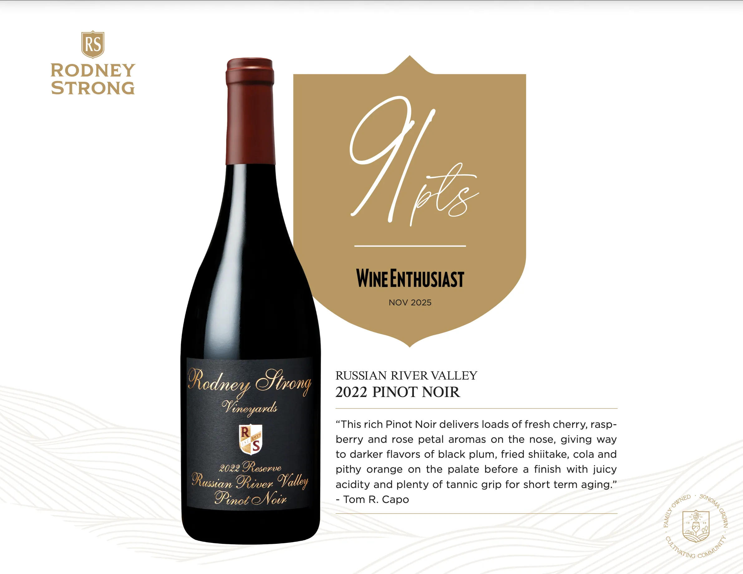 2022 Reserve Pinot Noir Wine Enthusiast thumbnail