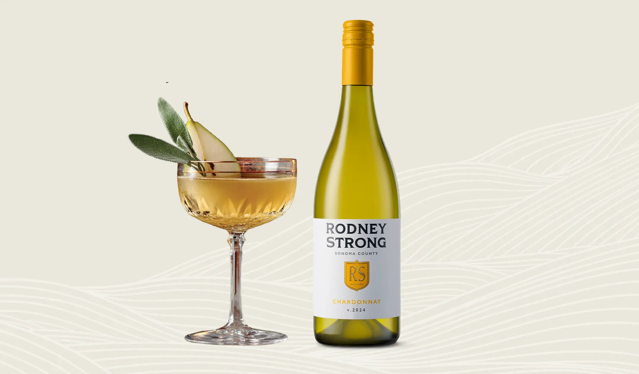 Pear & Sage Chardonnay Fizz