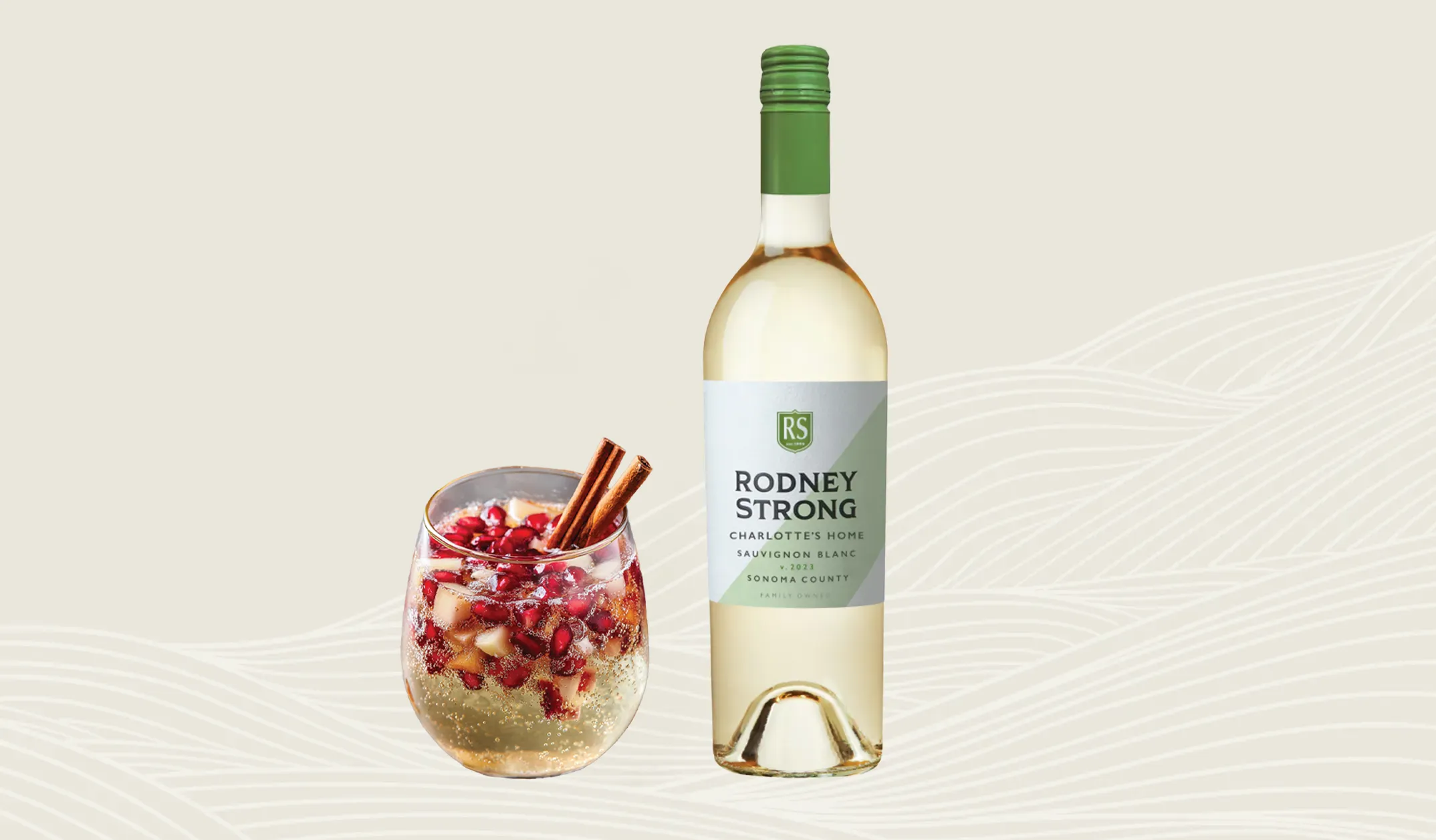 Spiced Sauvignon Blanc Elixir cocktail