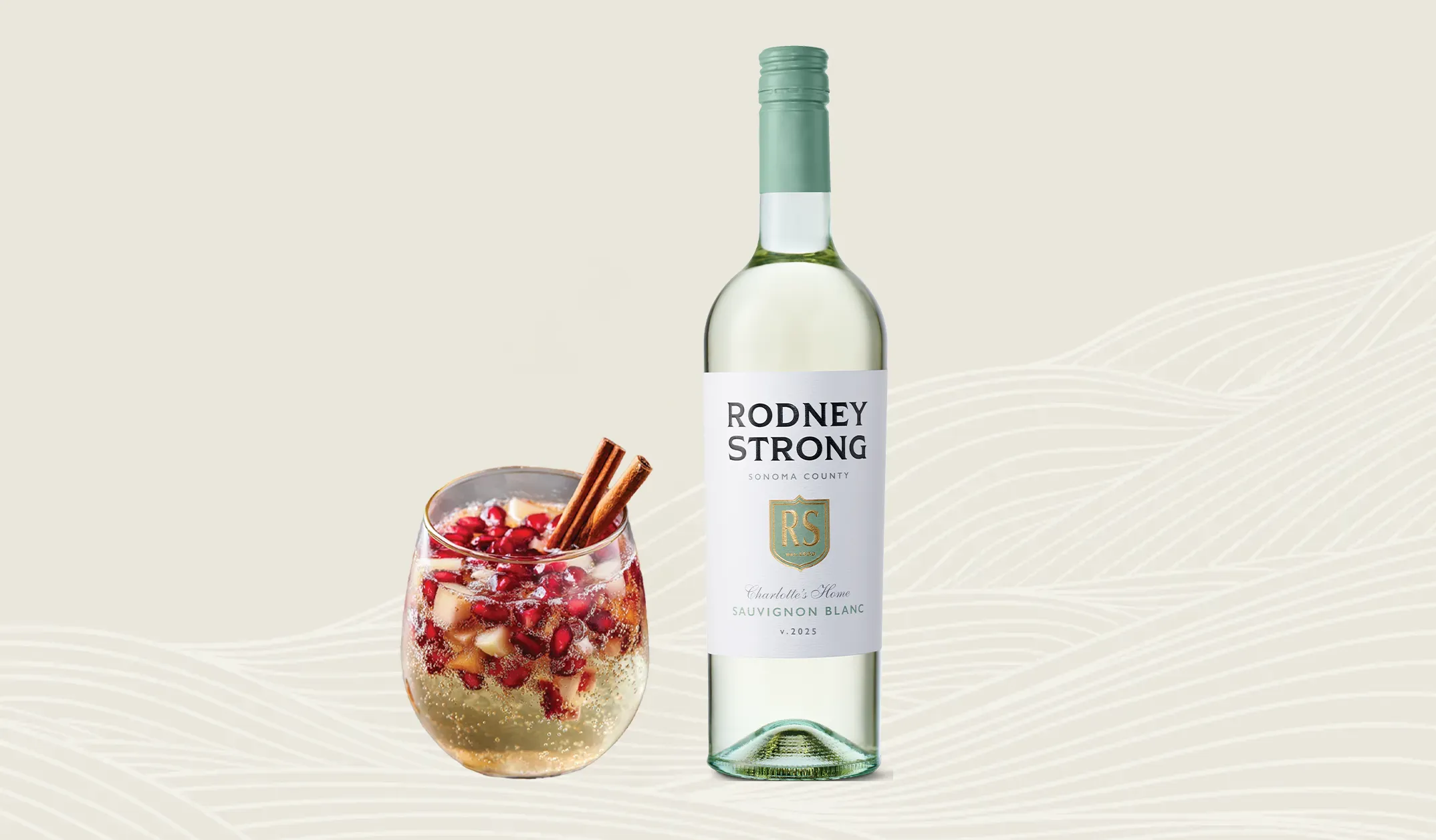 Spiced Sauvignon Blanc Elixir cocktail