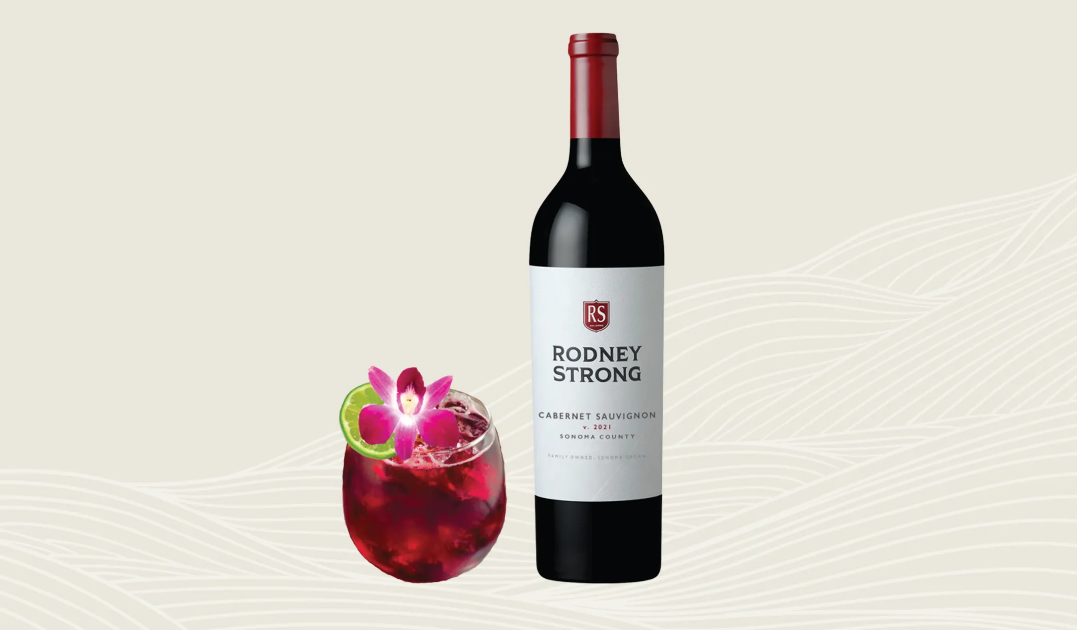 Cabernet Spritz cocktail