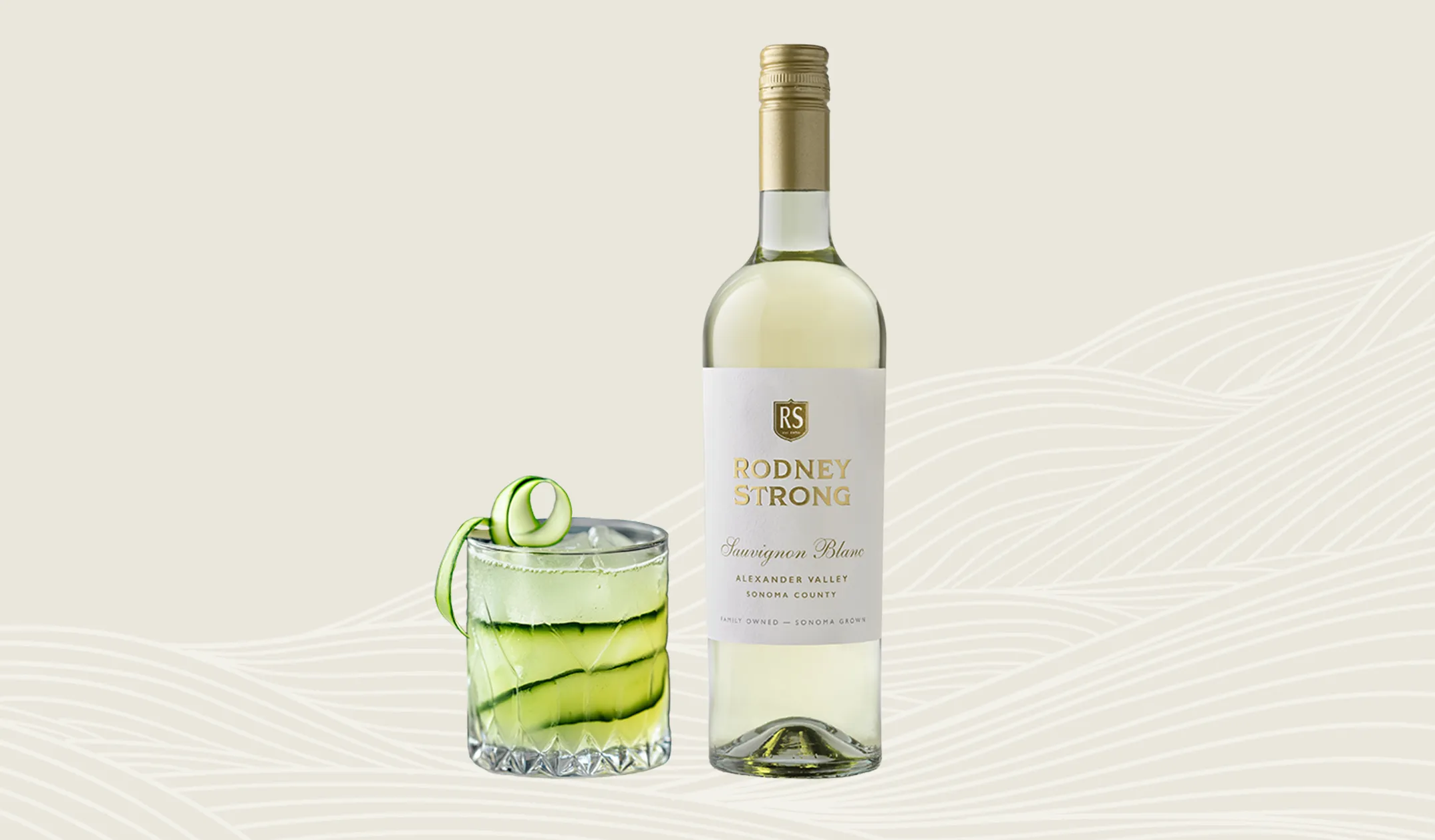 Sauvignon Blanc Refresher cocktail