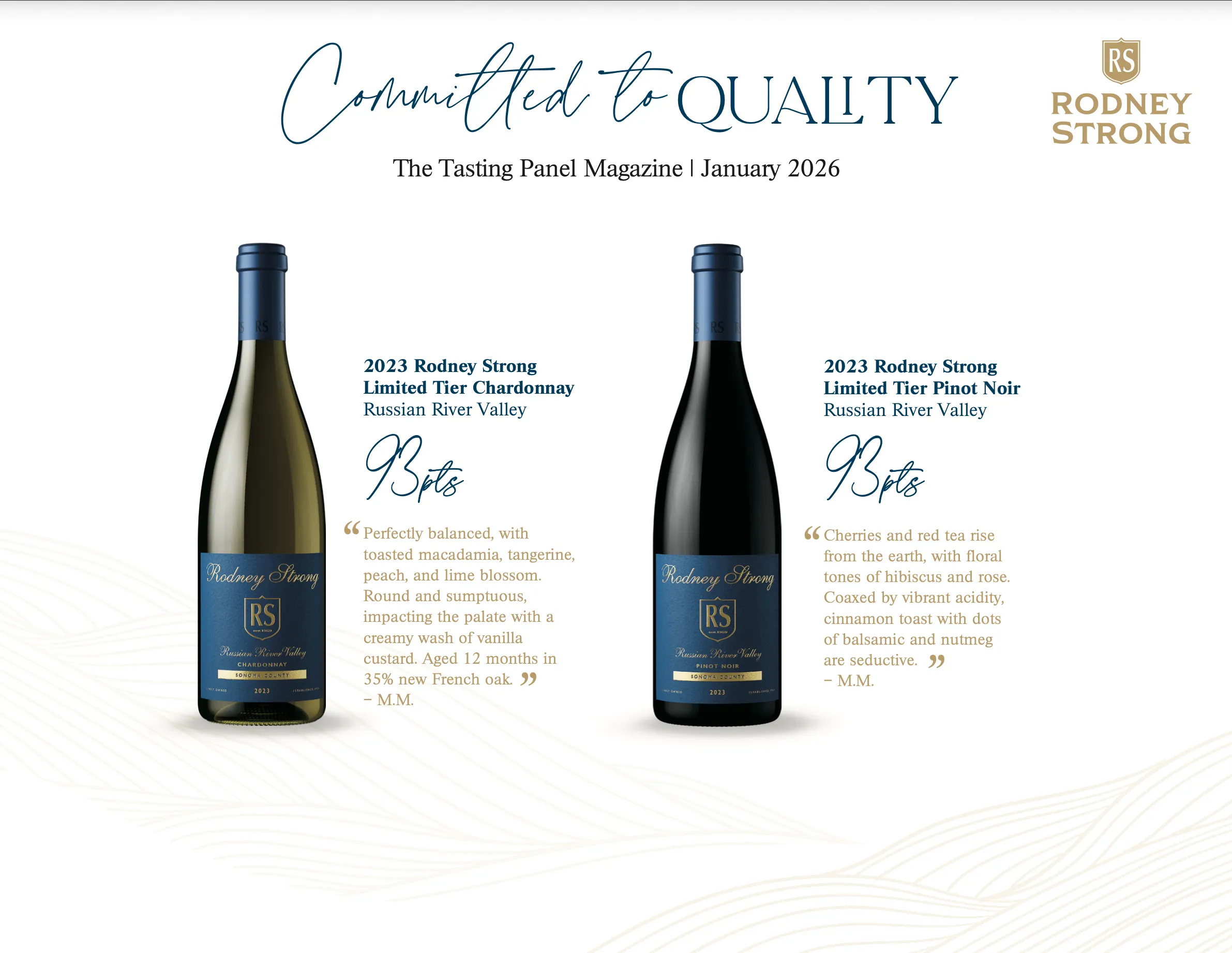 Rodney Strong Group Sell Sheet The Tasting Panel Magazine thumbnail