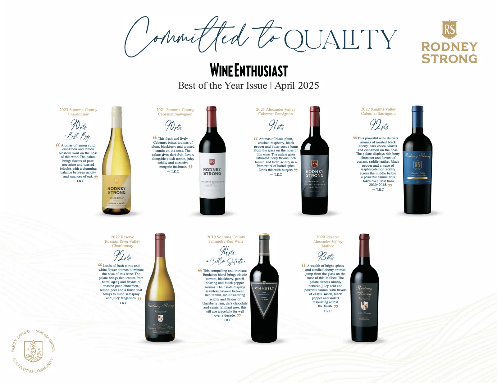 Wine Enthusiast - April 2025 Best of the Year