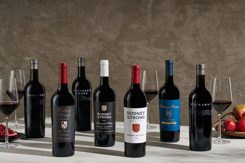 Core Cabernets on a table