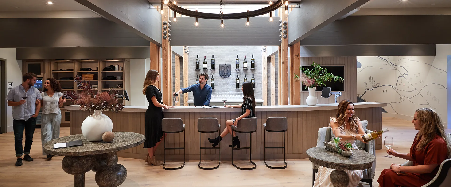 Tasting room at Rodneys Strong