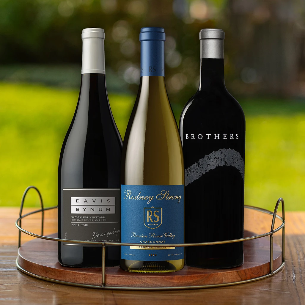 A trio of Rodney Strong wines