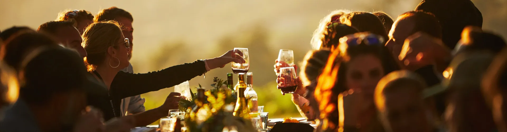 Group of people enjoying Rodney Strong Wine