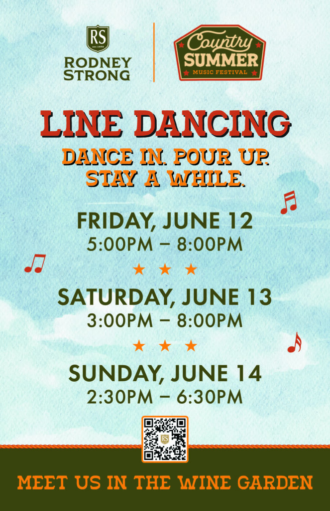 Rodney Strong Line Dancing Scheduke