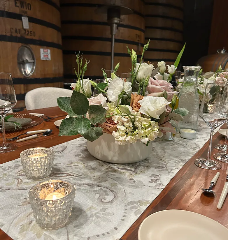 Cellar Door Event set up