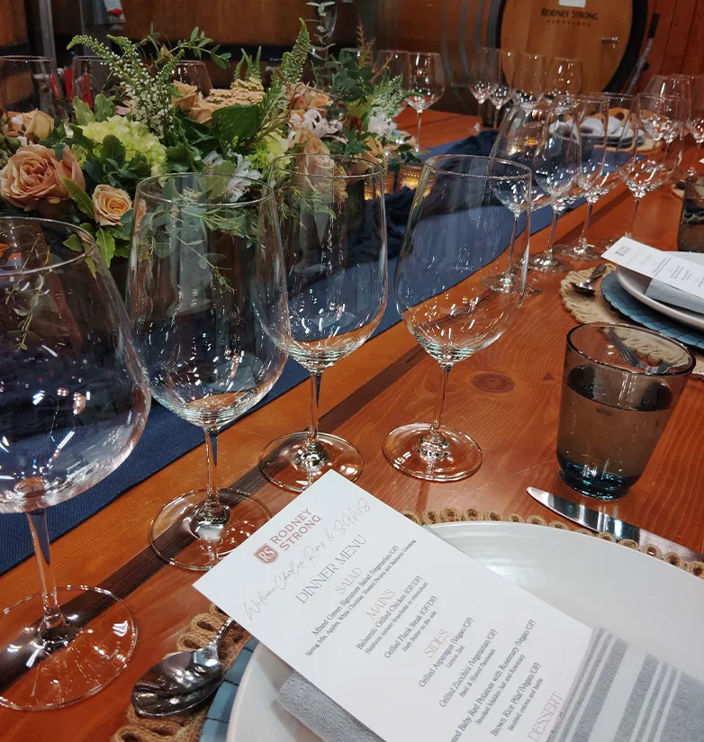 Cellar Door Event set up